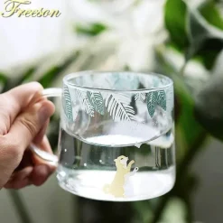 Feast u0026 Flair Küche & Esszimmer-Eichhörnchen-Kaffeetasse – 320 ml, hitzebeständig, für Tee und Bier