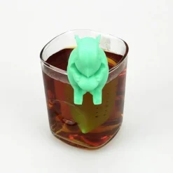 The Cozy Mug Küche & Esszimmer-Eichhörnchen-Tee-Ei – süßes Teesieb
