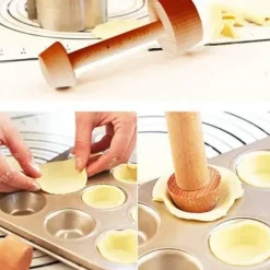 Tom Küche & Esszimmer-Eierkuchen-Gebäckform – Doppelseitiges Backwerkzeug für perfekte Törtchen