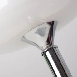 Bright Accents Beleuchtung-Eierkuchen-Schreibtischlampe aus Glas – Moderne, stilvolle Beleuchtung für Ihr Zuhause