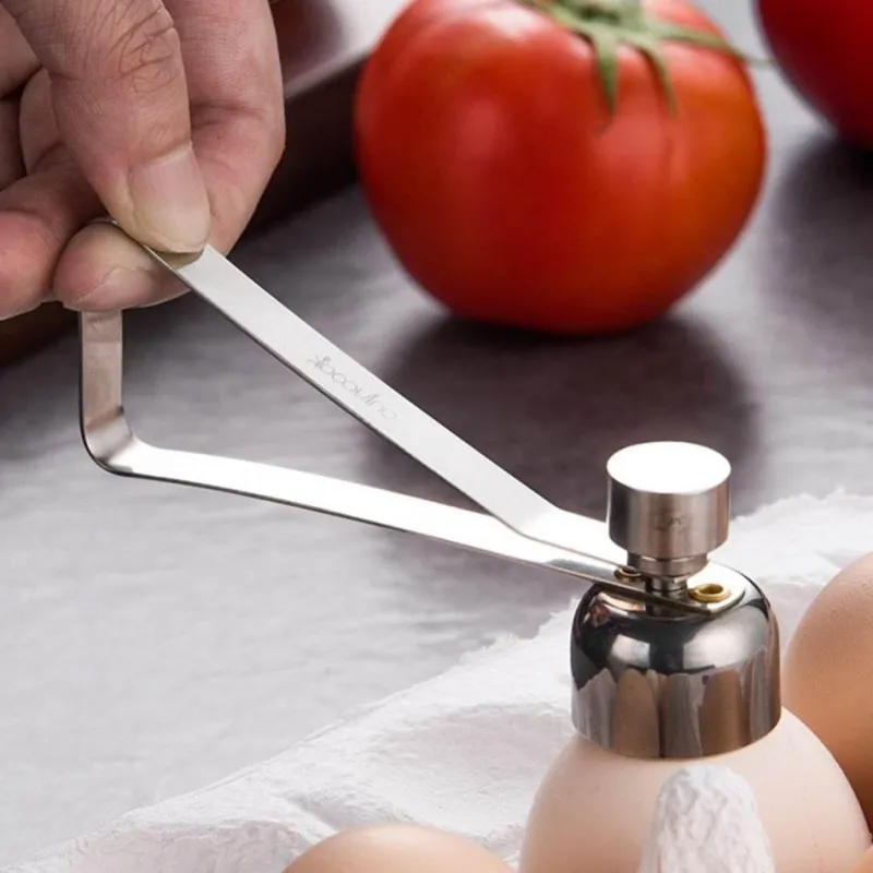 The Culinary Kit Küche & Esszimmer-Eierschalenöffner – Eierknacker-Werkzeug aus Edelstahl