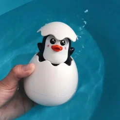 The Decor Haven Babyspielzeug|Badezimmer-Eiförmiges Wassersprinkler-Badespielzeug für Babys