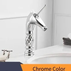 The Culinary Kit Küche & Esszimmer-Einhorn-Badezimmerarmatur – Kreative Einzelwaschbeckenarmatur