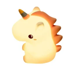 Bright Accents Beleuchtung-Einhorn-Nachtlichtlampe für Kinder – sanft leuchtendes Dekor für das Kinderzimmer