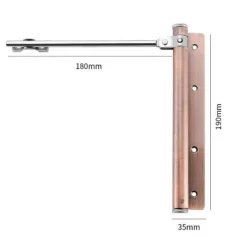 Comfort u0026 Style Gadgets Für Zuhause-Einstellbarer automatischer Türschließer mit Feder – einfach zu installierender Türmechanismus