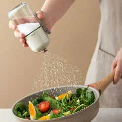 The Culinary Kit Küche & Esszimmer-Einstellbarer Mini-Gewürzspender - Feuchtigkeitsbeständiges Küchengerät