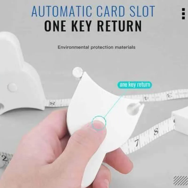 The Relaxation Nook Fitness-Gadgets|Gesundheits- Und Entspannungstools-Einstellbares, selbstspannendes Messlineal – Werkzeug zur Körpermessung