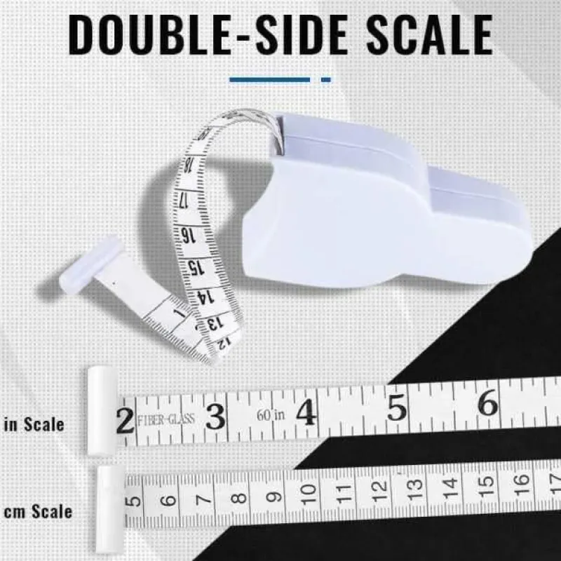 The Relaxation Nook Fitness-Gadgets|Gesundheits- Und Entspannungstools-Einstellbares, selbstspannendes Messlineal – Werkzeug zur Körpermessung