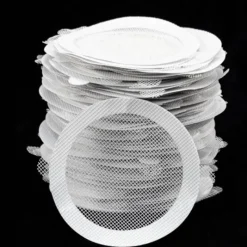 The Blissful Bath Badezimmer-Einweg-Haarfänger aus Netzgewebe – Abflusssiebfilter fürs Badezimmer