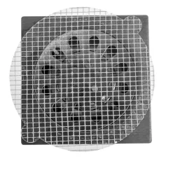 The Blissful Bath Badezimmer-Einweg-Haarfänger aus Netzgewebe – Abflusssiebfilter fürs Badezimmer