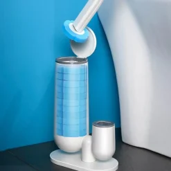 The Blissful Bath Badezimmer-Einweg-Toilettenbürstenset – Magisches Reinigungswerkzeug