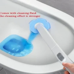 The Blissful Bath Badezimmer-Einweg-Toilettenbürstenset – Magisches Reinigungswerkzeug