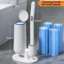 The Blissful Bath Badezimmer-Einweg-Toilettenbürstenset – Magisches Reinigungswerkzeug