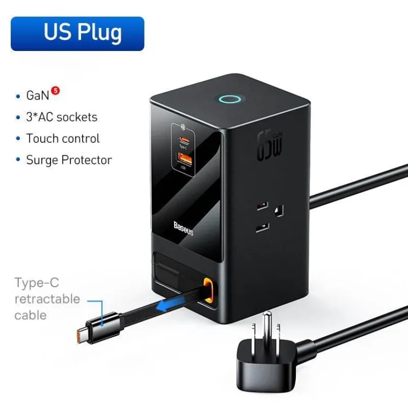 Comfort u0026 Style Heimwerkzeuge|Gadgets Für Zuhause-Einziehbare Schnelllade-Steckdosenleiste - Digitales Verlängerungskabel