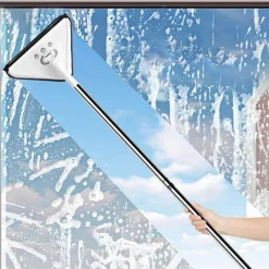 The Blissful Bath Badezimmer-Einziehbarer Fenstermopp – Multifunktionaler Glasreiniger