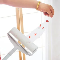 Comfort u0026 Style Reinigungswerkzeuge Für Haustiere-Einziehbarer Fusselroller – Tragbarer Haarentferner-Kleberoller