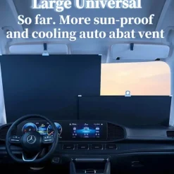 Wild u0026 Free Gear Autozubehör|Automobilindustrie-Einziehbarer Sonnenschutz fürs Auto – UV-Schutz für die Windschutzscheibe
