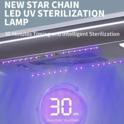 The Decor Haven Gadgets Für Zuhause-Einziehbarer Wäscheständer für die Decke – Umweltfreundliches Design mit Fernbedienung