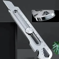 Cozy Living Camping Im Freien|Outdoor & Garten-Einziehbares Abbrechmesser aus Edelstahl – 6-in-1-Hochleistungswerkzeug