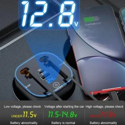 Wild u0026 Free Gear Autozubehör|Automobilindustrie-Einziehbares Auto-Schnellladegerät - Intelligentes USB-Ladegerät