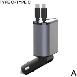 Wild u0026 Free Gear Autozubehör|Automobilindustrie-Einziehbares 4-in-1-Autoladegerät mit Schnellladefunktion