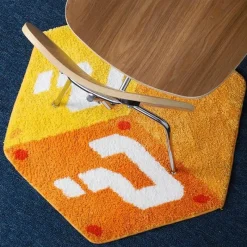 Warm Weaves Boden & Teppiche-Einzigartiger dekorativer Teppich – geheimnisvolles unregelmäßiges Design