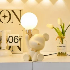 Bright Accents Beleuchtung-Eisbär-Nachtlicht – Süßes Kinderzimmerdekor für Kinder