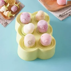 The Culinary Kit Küche & Esszimmer-Eisform in Tierform für Eis am Stiel – süße Party-Leckereien