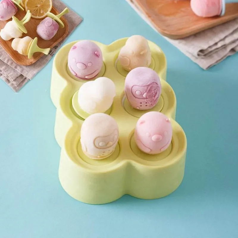 The Culinary Kit Küche & Esszimmer-Eisform in Tierform für Eis am Stiel – süße Party-Leckereien