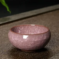 Plates u0026 More Küche & Esszimmer-Eisknackende Keramik-Teetasse – süße Kung-Fu-Espressotasse