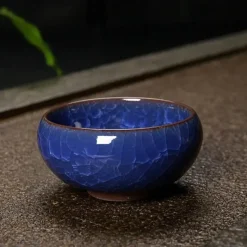 Plates u0026 More Küche & Esszimmer-Eisknackende Keramik-Teetasse – süße Kung-Fu-Espressotasse