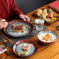 Elegance at the Table Küche & Esszimmer-Elara Porzellan-Tafelservice – Elegantes Geschirr für besondere Anlässe