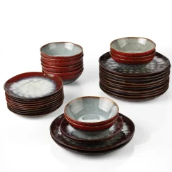 Elegance at the Table Küche & Esszimmer-Elara Porzellan-Tafelservice – Elegantes Geschirr für besondere Anlässe