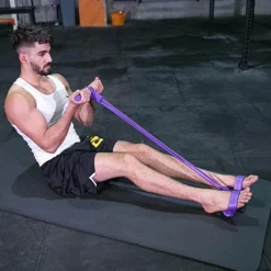 The Relaxation Nook Fitness-Gadgets|Gesundheits- Und Entspannungstools-Elastisches Fußpedal-Widerstandsband – Multifunktionales Trainingsgerät