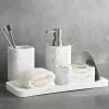 The Bath Nook Badezimmer-Elegant Bath Accessories Set - Luxurious Bathroom Essentials