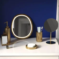 The Bath Nook Badezimmer-Elegant Bathroom Accessory Set - Imperial Decor Essentials