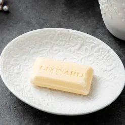 The Bath Nook Badezimmer-Elegant Ceramic Bathroom Set - Embossed Bath Accessories