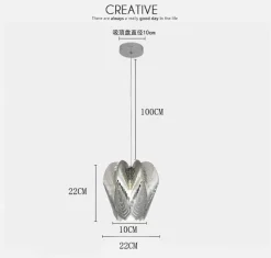 The Gilded Nest Beleuchtung-Elegant Led Pendant Loft Style Iron Chandelier Lamp