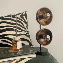 Glow u0026 Shade Beleuchtung-Elegant Mystic Dual Table Lamp - Stylish Lighting Decor