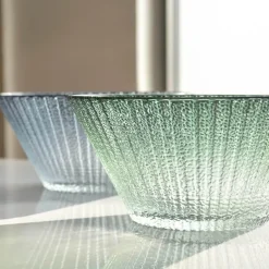 Elegance at the Table Küche & Esszimmer-Elegante Glasschale mit Farbverlauf – Dekoratives Herzstück