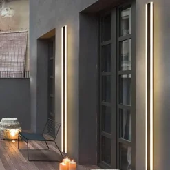 Willow u0026 Whim Beleuchtung-Elegante LED-Wandleuchte – Langes Streifendesign für modernes Dekor