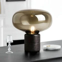 Decor Beleuchtung-Elegante Marmor-Tischlampe – Moderne Wohnraumbeleuchtung