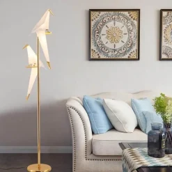 Luminous Stands Beleuchtung|Möbel-Elegante Paradisaeidae Stehleuchte - Dekorative Beleuchtungsvorrichtung