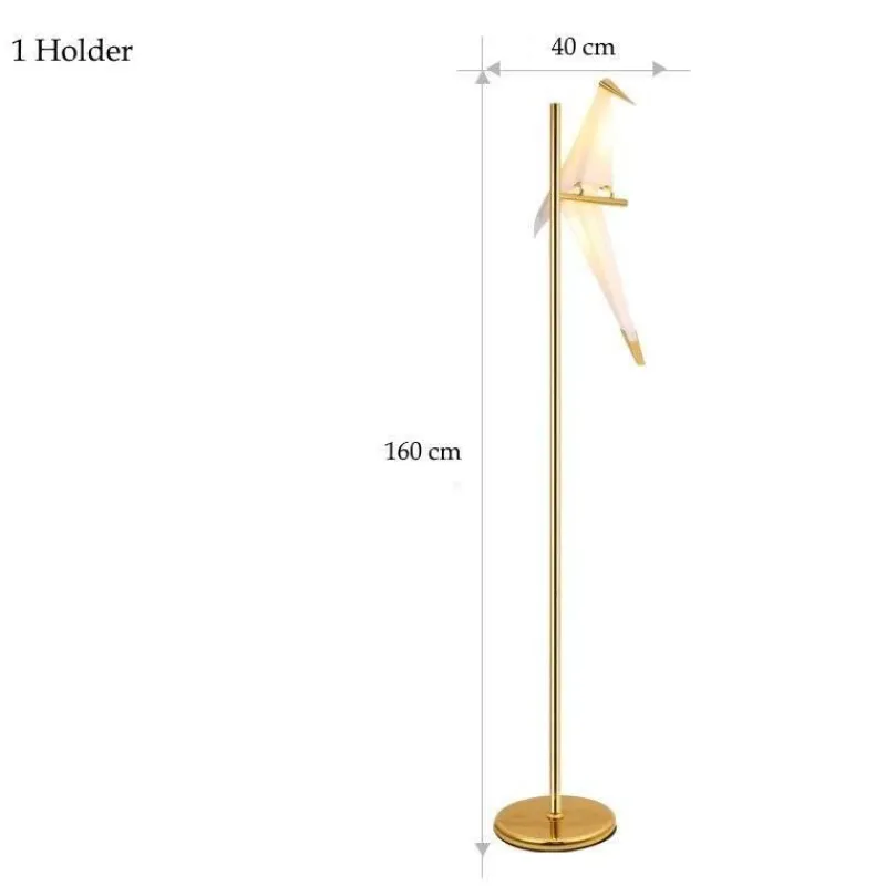 Luminous Stands Beleuchtung|Möbel-Elegante Paradisaeidae Stehleuchte - Dekorative Beleuchtungsvorrichtung