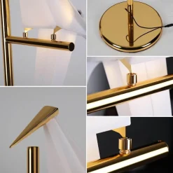 Luminous Stands Beleuchtung|Möbel-Elegante Paradisaeidae Stehleuchte - Dekorative Beleuchtungsvorrichtung