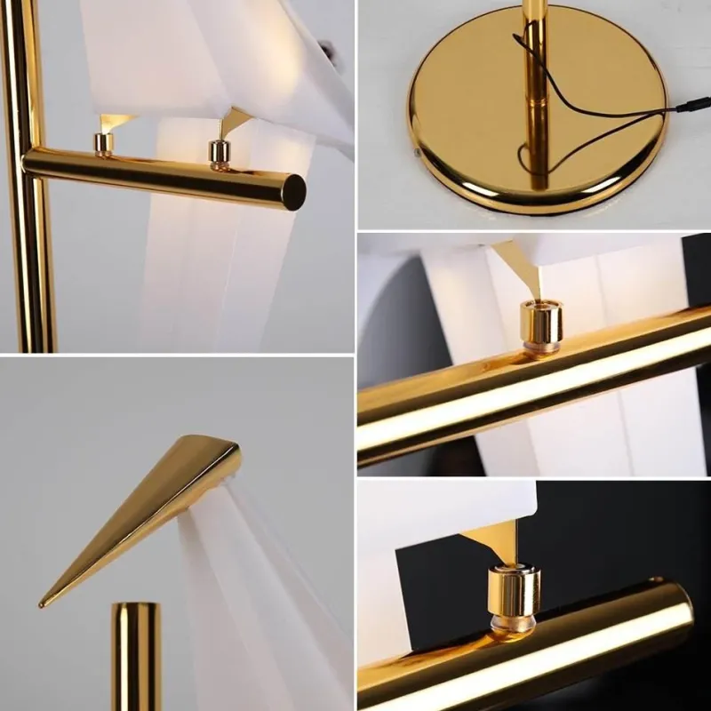 Luminous Stands Beleuchtung|Möbel-Elegante Paradisaeidae Stehleuchte - Dekorative Beleuchtungsvorrichtung