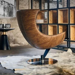 Cozy Living Möbel-Eleganter Akzentstuhl - Sébastien Beistellstuhl fürs Wohnzimmer