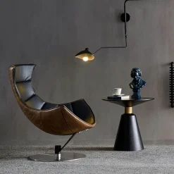 Cozy Living Möbel-Eleganter Akzentstuhl - Sébastien Beistellstuhl fürs Wohnzimmer