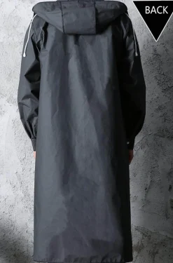 Herren Heritage Threads Herrenbekleidung-Eleganter dicker Unisex-Regenmantel mit Kapuze