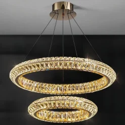 Decor Beleuchtung-Eleganter Kristallkronleuchter – luxuriöse Beleuchtungskörper